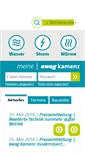 Mobile Screenshot of ewagkamenz.de